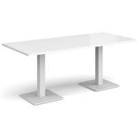 Click to view product details and reviews for Brescia Rectangular Dining Table With Flat Square White Bases 1800mm X 800mm White. Click to view product details and reviews for Brescia Rectangular Dining Table With Flat Square White Bases 1800mm X 800mm White.