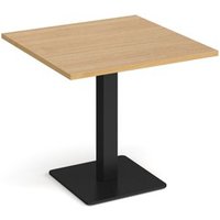 Click to view product details and reviews for Brescia Square Dining Table With Flat Square Black Base 800mm Oak. Click to view product details and reviews for Brescia Square Dining Table With Flat Square Black Base 800mm Oak.