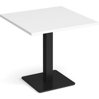 Click to view product details and reviews for Brescia Square Dining Table With Flat Square Black Base 800mm White. Click to view product details and reviews for Brescia Square Dining Table With Flat Square Black Base 800mm White.