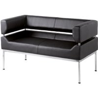 Click to view product details and reviews for Benotto Reception 2 Seater Chair 1270mm Wide Black Bonded Leather. Click to view product details and reviews for Benotto Reception 2 Seater Chair 1270mm Wide Black Bonded Leather.