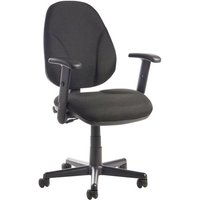 Click to view product details and reviews for Bilbao Fabric Operators Chair With Lumbar Support And Adjustable Arms Black. Click to view product details and reviews for Bilbao Fabric Operators Chair With Lumbar Support And Adjustable Arms Black.