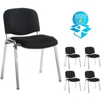Click to view product details and reviews for Taurus Meeting Room Stackable Chair Box Of 4 With Chrome Frame And No Arms Black. Click to view product details and reviews for Taurus Meeting Room Stackable Chair Box Of 4 With Chrome Frame And No Arms Black.