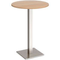 Click to view product details and reviews for Brescia Circular Poseur Table With Flat Square Brushed Steel Base 800mm Beech. Click to view product details and reviews for Brescia Circular Poseur Table With Flat Square Brushed Steel Base 800mm Beech.