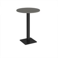 Click to view product details and reviews for Brescia Circular Poseur Table With Flat Square Black Base 800mm Onyx Grey. Click to view product details and reviews for Brescia Circular Poseur Table With Flat Square Black Base 800mm Onyx Grey.