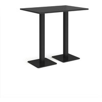 Click to view product details and reviews for Brescia Rectangular Poseur Table With Flat Square Black Bases 1200mm X 800mm Black. Click to view product details and reviews for Brescia Rectangular Poseur Table With Flat Square Black Bases 1200mm X 800mm Black.