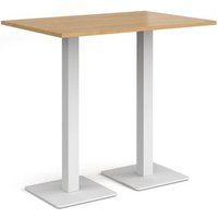 Click to view product details and reviews for Brescia Rectangular Poseur Table With Flat Square White Bases 1200mm X 800mm Oak. Click to view product details and reviews for Brescia Rectangular Poseur Table With Flat Square White Bases 1200mm X 800mm Oak.