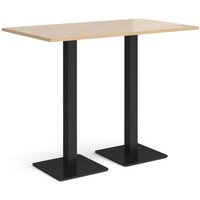 Click to view product details and reviews for Brescia Rectangular Poseur Table With Flat Square Black Bases 1400mm X 800mm Kendal Oak. Click to view product details and reviews for Brescia Rectangular Poseur Table With Flat Square Black Bases 1400mm X 800mm Kendal Oak.