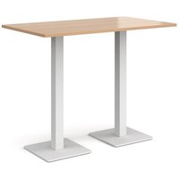 Click to view product details and reviews for Brescia Rectangular Poseur Table With Flat Square White Bases 1400mm X 800mm Beech. Click to view product details and reviews for Brescia Rectangular Poseur Table With Flat Square White Bases 1400mm X 800mm Beech.