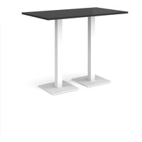 Click to view product details and reviews for Brescia Rectangular Poseur Table With Flat Square White Bases 1400mm X 800mm Black. Click to view product details and reviews for Brescia Rectangular Poseur Table With Flat Square White Bases 1400mm X 800mm Black.