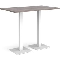 Click to view product details and reviews for Brescia Rectangular Poseur Table With Flat Square White Bases 1400mm X 800mm Grey Oak. Click to view product details and reviews for Brescia Rectangular Poseur Table With Flat Square White Bases 1400mm X 800mm Grey Oak.