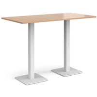 Click to view product details and reviews for Brescia Rectangular Poseur Table With Flat Square White Bases 1600mm X 800mm Beech. Click to view product details and reviews for Brescia Rectangular Poseur Table With Flat Square White Bases 1600mm X 800mm Beech.