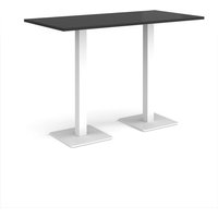 Click to view product details and reviews for Brescia Rectangular Poseur Table With Flat Square White Bases 1600mm X 800mm Black. Click to view product details and reviews for Brescia Rectangular Poseur Table With Flat Square White Bases 1600mm X 800mm Black.