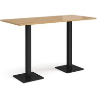 Click to view product details and reviews for Brescia Rectangular Poseur Table With Flat Square Black Bases 1800mm X 800mm Oak. Click to view product details and reviews for Brescia Rectangular Poseur Table With Flat Square Black Bases 1800mm X 800mm Oak.