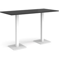 Click to view product details and reviews for Brescia Rectangular Poseur Table With Flat Square White Bases 1800mm X 800mm Black. Click to view product details and reviews for Brescia Rectangular Poseur Table With Flat Square White Bases 1800mm X 800mm Black.