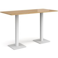 Click to view product details and reviews for Brescia Rectangular Poseur Table With Flat Square White Bases 1800mm X 800mm Oak. Click to view product details and reviews for Brescia Rectangular Poseur Table With Flat Square White Bases 1800mm X 800mm Oak.