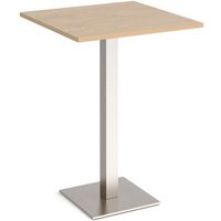 Click to view product details and reviews for Brescia Square Poseur Table With Flat Square Brushed Steel Base 800mm Kendal Oak. Click to view product details and reviews for Brescia Square Poseur Table With Flat Square Brushed Steel Base 800mm Kendal Oak.