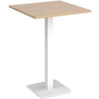 Click to view product details and reviews for Brescia Square Poseur Table With Flat Square White Base 800mm Kendal Oak. Click to view product details and reviews for Brescia Square Poseur Table With Flat Square White Base 800mm Kendal Oak.