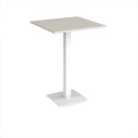 Click to view product details and reviews for Brescia Square Poseur Table With Flat Square White Base 800mm Light Grey. Click to view product details and reviews for Brescia Square Poseur Table With Flat Square White Base 800mm Light Grey.