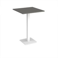 Click to view product details and reviews for Brescia Square Poseur Table With Flat Square White Base 800mm Onyx Greye911. Click to view product details and reviews for Brescia Square Poseur Table With Flat Square White Base 800mm Onyx Greye911.