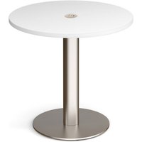 Click to view product details and reviews for Monza Circular Dining Table 800mm In White With Central Circular Cutout And Ion Power Module In White. Click to view product details and reviews for Monza Circular Dining Table 800mm In White With Central Circular Cutout And Ion Power Module In White.