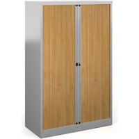 Click to view product details and reviews for Bisley Systems Storage Medium Tambour Cupboard 1570mm High Silver With Beech Doors. Click to view product details and reviews for Bisley Systems Storage Medium Tambour Cupboard 1570mm High Silver With Beech Doors.