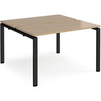 Click to view product details and reviews for Adapt Back To Back Desks 1200mm X 1200mm Black Frame Kendal Oak Top. Click to view product details and reviews for Adapt Back To Back Desks 1200mm X 1200mm Black Frame Kendal Oak Top.