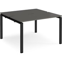 Click to view product details and reviews for Adapt Back To Back Desks 1200mm X 1200mm Black Frame Storm Grey Top. Click to view product details and reviews for Adapt Back To Back Desks 1200mm X 1200mm Black Frame Storm Grey Top.