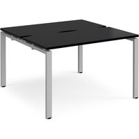 Click to view product details and reviews for Adapt Back To Back Desks 1200mm X 1200mm Silver Frame Black Top. Click to view product details and reviews for Adapt Back To Back Desks 1200mm X 1200mm Silver Frame Black Top.