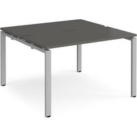 Click to view product details and reviews for Adapt Back To Back Desks 1200mm X 1200mm Silver Frame Storm Grey Top. Click to view product details and reviews for Adapt Back To Back Desks 1200mm X 1200mm Silver Frame Storm Grey Top.