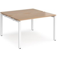 Click to view product details and reviews for Bench Desk 2 Person Rectangular Desks 1200mm Beech Tops With White Frames 1200mm Depth Adapt. Click to view product details and reviews for Bench Desk 2 Person Rectangular Desks 1200mm Beech Tops With White Frames 1200mm Depth Adapt.
