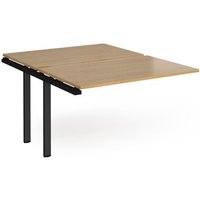 Click to view product details and reviews for Bench Desk Add On 2 Person Rectangular Desks 1200mm Oak Tops With Black Frames 1600mm Depth Adapt. Click to view product details and reviews for Bench Desk Add On 2 Person Rectangular Desks 1200mm Oak Tops With Black Frames 1600mm Depth Adapt.