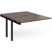 Click to view product details and reviews for Bench Desk Add On 2 Person Rectangular Desks 1200mm Walnut Tops With Black Frames 1600mm Depth Adapt. Click to view product details and reviews for Bench Desk Add On 2 Person Rectangular Desks 1200mm Walnut Tops With Black Frames 1600mm Depth Adapt.