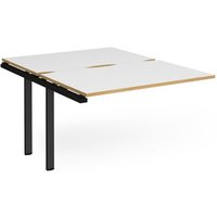 Click to view product details and reviews for Bench Desk Add On 2 Person Rectangular Desks 1200mm White Oak Tops With Black Frames 1600mm Depth Adapt. Click to view product details and reviews for Bench Desk Add On 2 Person Rectangular Desks 1200mm White Oak Tops With Black Frames 1600mm Depth Adapt.