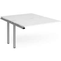 Click to view product details and reviews for Bench Desk Add On 2 Person Rectangular Desks 1200mm White Tops With Silver Frames 1600mm Depth Adapt. Click to view product details and reviews for Bench Desk Add On 2 Person Rectangular Desks 1200mm White Tops With Silver Frames 1600mm Depth Adapt.