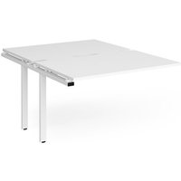 Click to view product details and reviews for Bench Desk Add On 2 Person Rectangular Desks 1200mm White Tops With White Frames 1600mm Depth Adapt. Click to view product details and reviews for Bench Desk Add On 2 Person Rectangular Desks 1200mm White Tops With White Frames 1600mm Depth Adapt.