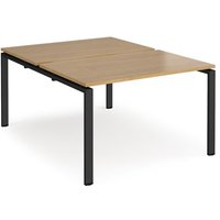 Click to view product details and reviews for Bench Desk 2 Person Rectangular Desks 1200mm Oak Tops With Black Frames 1600mm Depth Adapt. Click to view product details and reviews for Bench Desk 2 Person Rectangular Desks 1200mm Oak Tops With Black Frames 1600mm Depth Adapt.