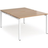 Click to view product details and reviews for Bench Desk 2 Person Rectangular Desks 1200mm Beech Tops With White Frames 1600mm Depth Adapt. Click to view product details and reviews for Bench Desk 2 Person Rectangular Desks 1200mm Beech Tops With White Frames 1600mm Depth Adapt.