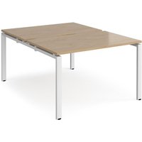 Click to view product details and reviews for Adapt Back To Back Desks 1200mm X 1600mm White Frame Kendal Oak Top. Click to view product details and reviews for Adapt Back To Back Desks 1200mm X 1600mm White Frame Kendal Oak Top.