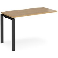 Click to view product details and reviews for Bench Desk Add On Rectangular Desk 1200mm Oak Tops With Black Frames 600mm Depth Adapt. Click to view product details and reviews for Bench Desk Add On Rectangular Desk 1200mm Oak Tops With Black Frames 600mm Depth Adapt.