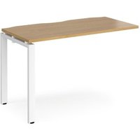 Click to view product details and reviews for Bench Desk Add On Rectangular Desk 1200mm Oak Tops With White Frames 600mm Depth Adapt. Click to view product details and reviews for Bench Desk Add On Rectangular Desk 1200mm Oak Tops With White Frames 600mm Depth Adapt.