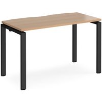 Click to view product details and reviews for Bench Desk Single Person Rectangular Desk 1200mm Beech Tops With Black Frames 600mm Depth Adapt. Click to view product details and reviews for Bench Desk Single Person Rectangular Desk 1200mm Beech Tops With Black Frames 600mm Depth Adapt.