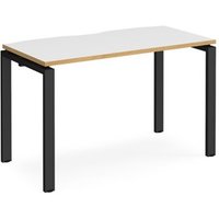Click to view product details and reviews for Bench Desk Single Person Rectangular Desk 1200mm White Oak Tops With Black Frames 600mm Depth Adapt. Click to view product details and reviews for Bench Desk Single Person Rectangular Desk 1200mm White Oak Tops With Black Frames 600mm Depth Adapt.