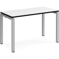 Click to view product details and reviews for Adapt Single Desk 1200mm X 600mm Silver Frame White Top Black Edge. Click to view product details and reviews for Adapt Single Desk 1200mm X 600mm Silver Frame White Top Black Edge.