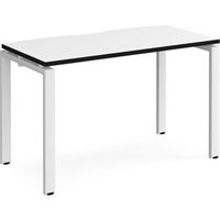 Click to view product details and reviews for Adapt Single Desk 1200mm X 600mm White Frame White Top Black Edge. Click to view product details and reviews for Adapt Single Desk 1200mm X 600mm White Frame White Top Black Edge.