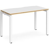 Click to view product details and reviews for Bench Desk Single Person Rectangular Desk 1200mm White Oak Tops With White Frames 600mm Depth Adapt. Click to view product details and reviews for Bench Desk Single Person Rectangular Desk 1200mm White Oak Tops With White Frames 600mm Depth Adapt.