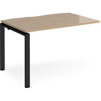 Click to view product details and reviews for Adapt Add On Unit Single 1200mm X 800mm Black Frame Kendal Oak Top. Click to view product details and reviews for Adapt Add On Unit Single 1200mm X 800mm Black Frame Kendal Oak Top.