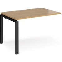 Click to view product details and reviews for Bench Desk Add On Rectangular Desk 1200mm Oak Tops With Black Frames 800mm Depth Adapt. Click to view product details and reviews for Bench Desk Add On Rectangular Desk 1200mm Oak Tops With Black Frames 800mm Depth Adapt.