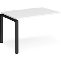 Click to view product details and reviews for Bench Desk Add On Rectangular Desk 1200mm White Tops With Black Frames 800mm Depth Adapt. Click to view product details and reviews for Bench Desk Add On Rectangular Desk 1200mm White Tops With Black Frames 800mm Depth Adapt.