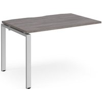 Click to view product details and reviews for Adapt Add On Unit Single 1200mm X 800mm Silver Frame Grey Oak Top. Click to view product details and reviews for Adapt Add On Unit Single 1200mm X 800mm Silver Frame Grey Oak Top.