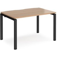 Click to view product details and reviews for Bench Desk Single Person Rectangular Desk 1200mm Beech Tops With Black Frames 800mm Depth Adapt. Click to view product details and reviews for Bench Desk Single Person Rectangular Desk 1200mm Beech Tops With Black Frames 800mm Depth Adapt.